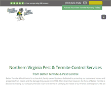 Tablet Screenshot of bettertermite.com